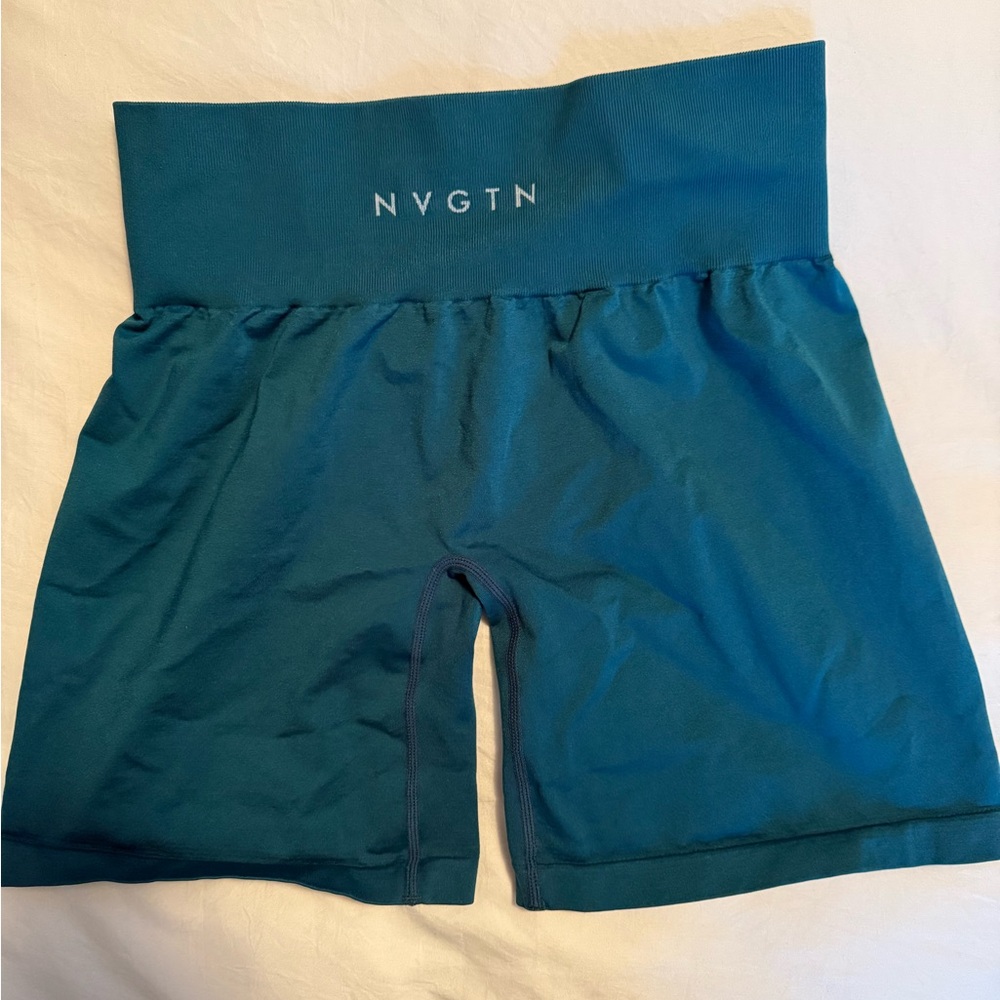 NVGTN Women's Teal Bike Shorts